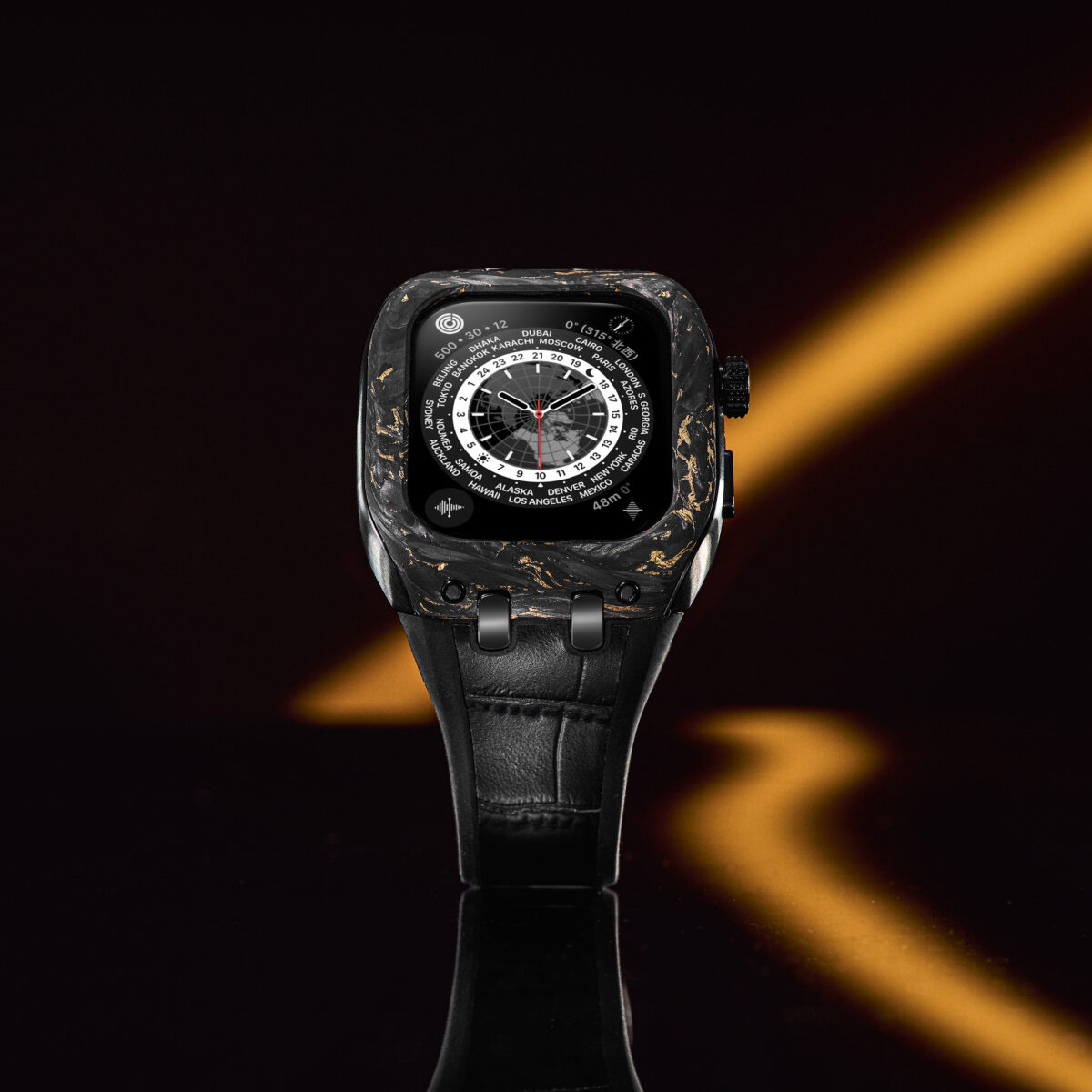 訳あり超特価の通販 watch apple MASTERMIND 42mm 新宿伊勢丹（アイテムから バンド アクセサリー
