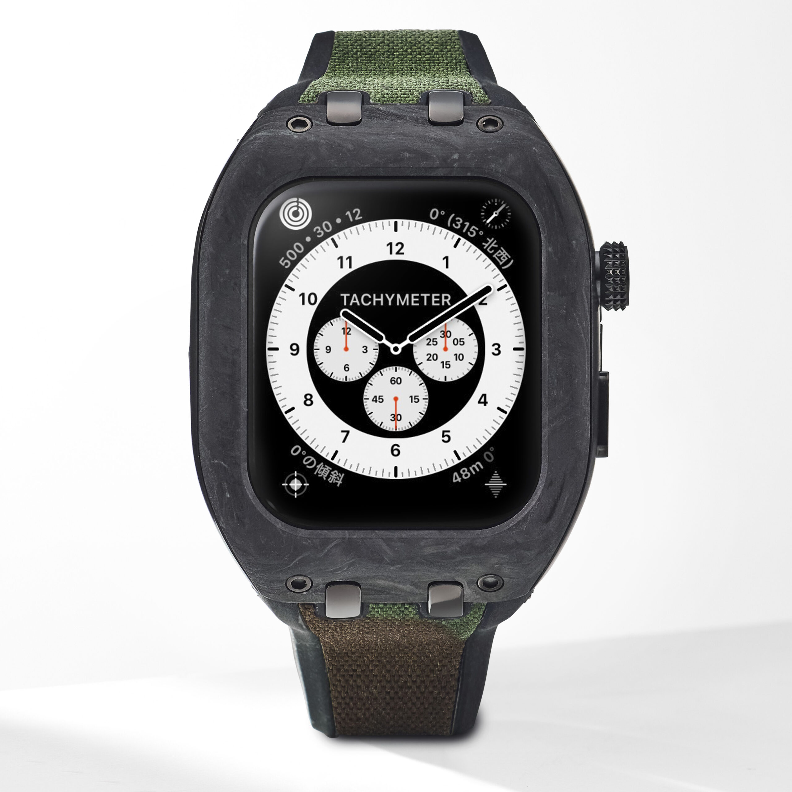 Apple Watch ケース 9/8/7対応 - LUMINOUS CARBON WBB0290