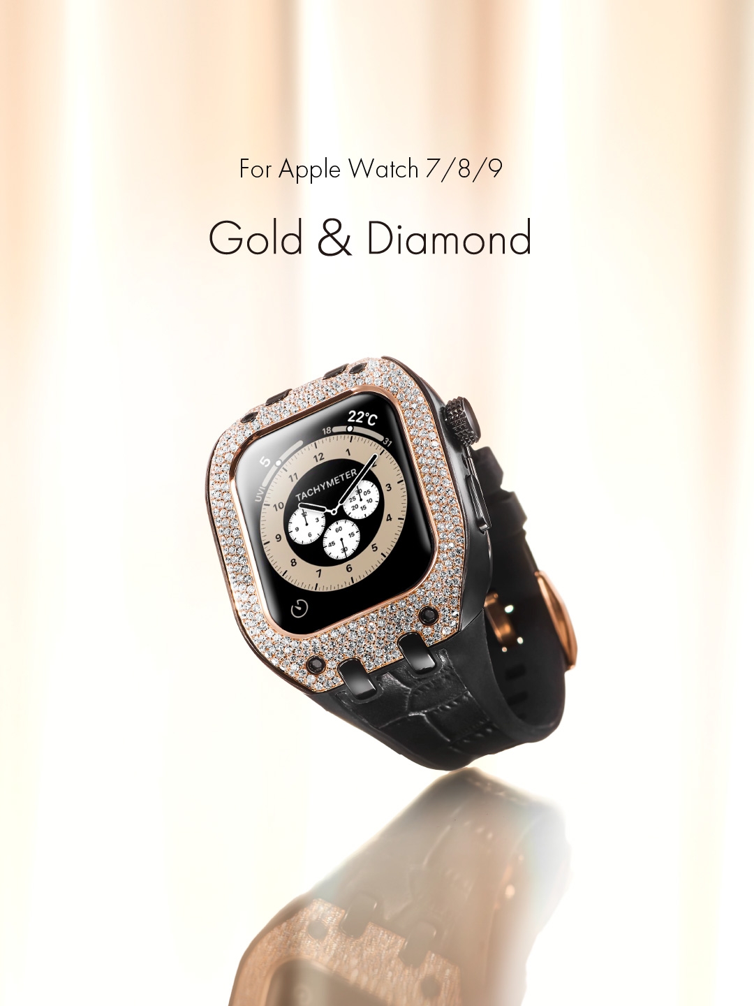 HUMBLE RICH ハンブルリッチ 高級アップルウォッチケース44mm 蹴り